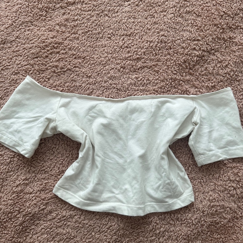 American Apparel Off the Shoulder Top